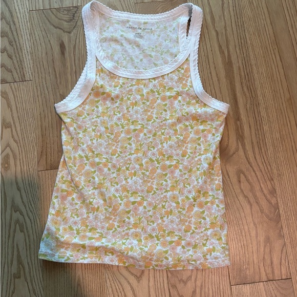 American Eagle Floral Tank Top - Picture 1 of 3